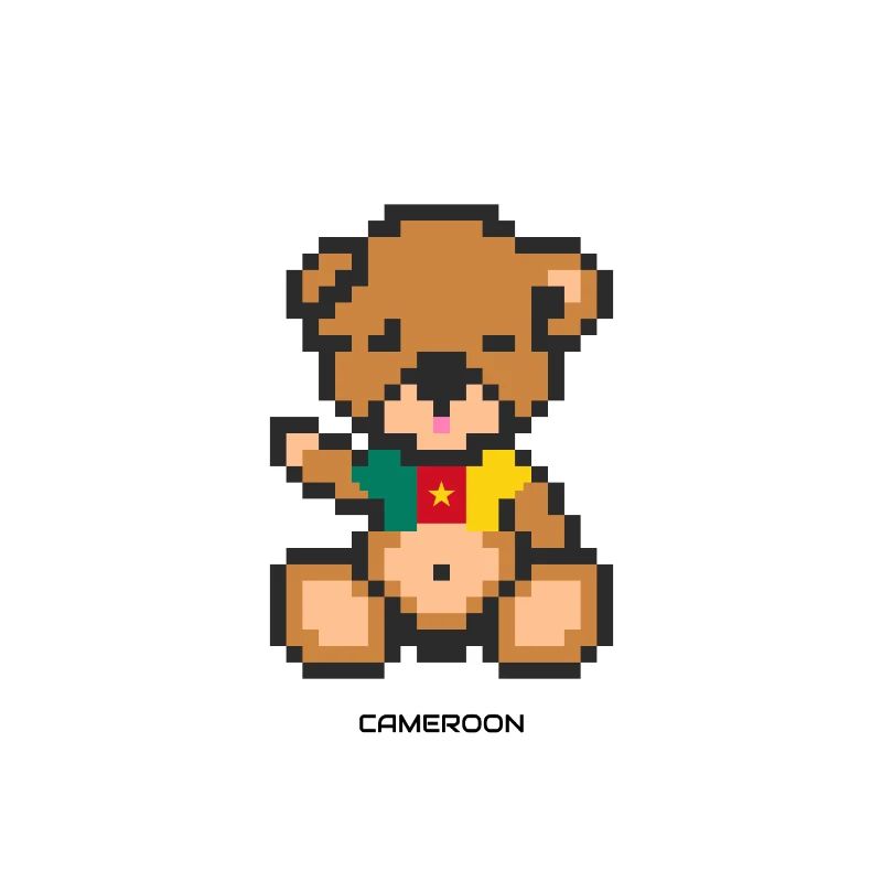 Pixel Bär Kamerun