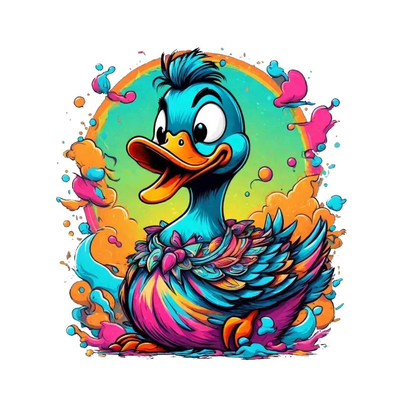 Colorful Duck