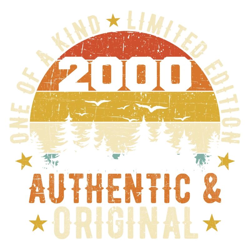 Original 2000 Geburtstagsgeschenk 2000 authentisch