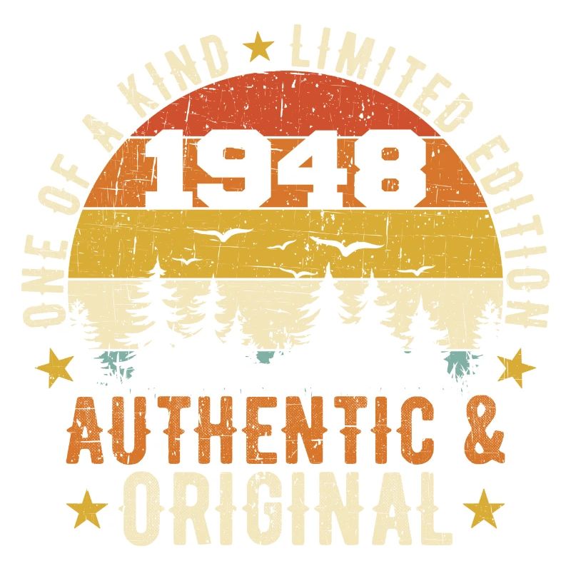 Original 1948 Birthday Gift 1948 Authentic