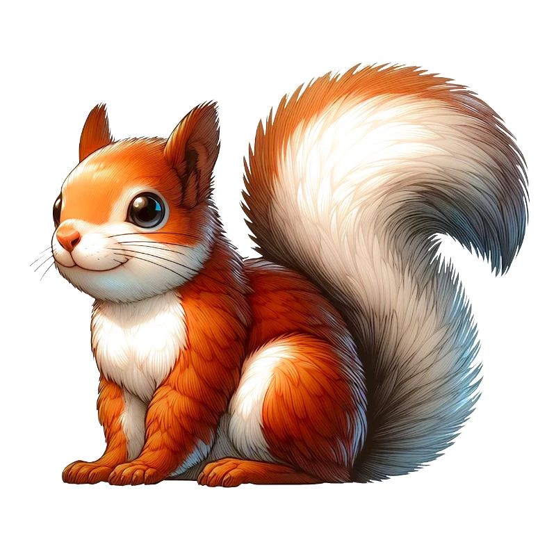 Tierisches Eichhörnchen