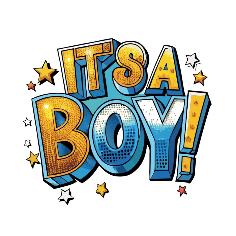 It's a boy comic