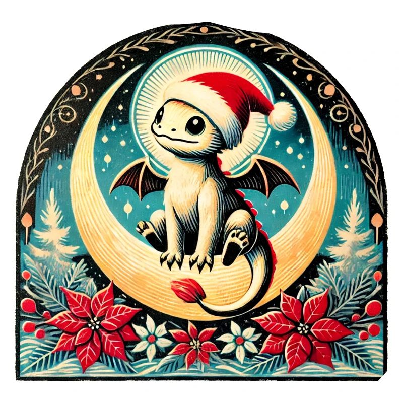 Noël du bébé dragon