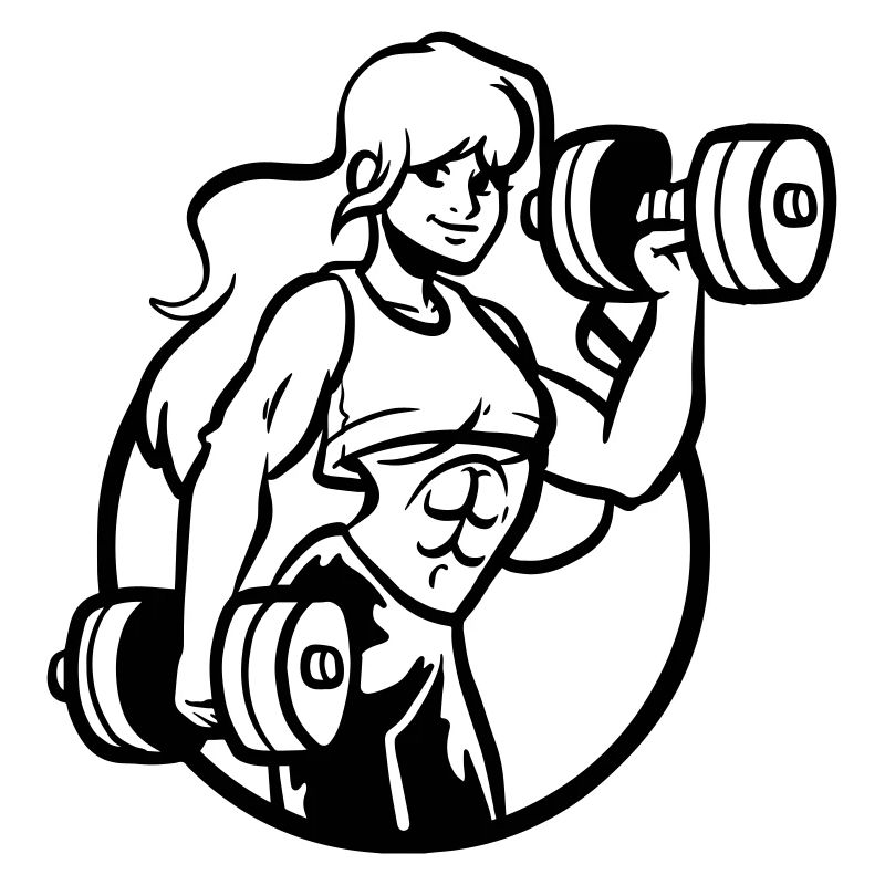 Fille de gym