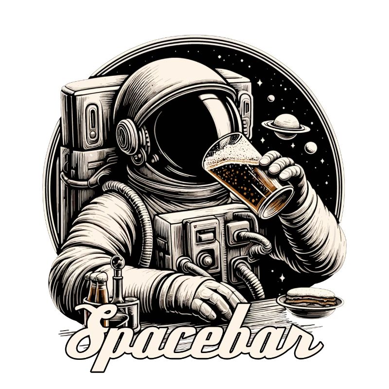 Astronaute Ours Spacebar Cadeau