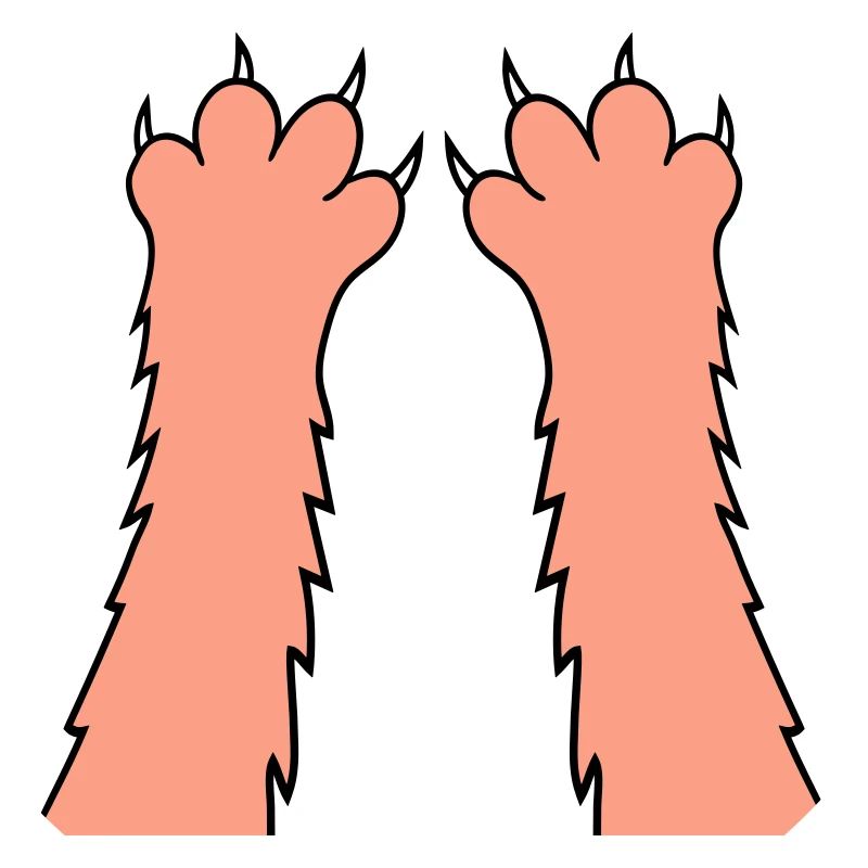 Cats, claws, paws, paws, sharp claws, scratching