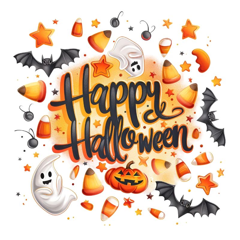 Halloween – Joyeux Halloween Mignons Ghost Pumpkins