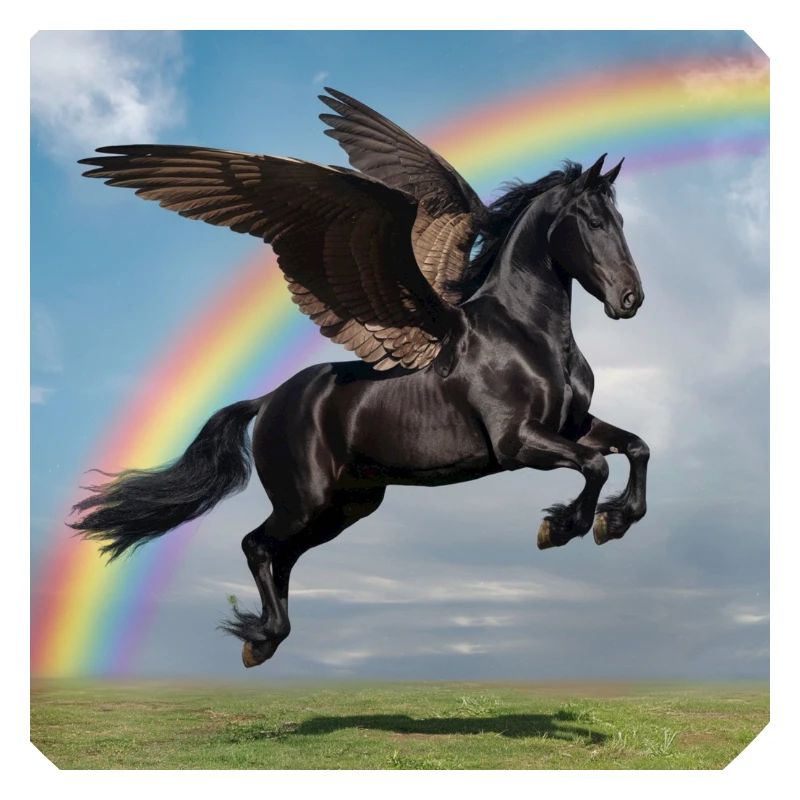 Rainbow Pegasus