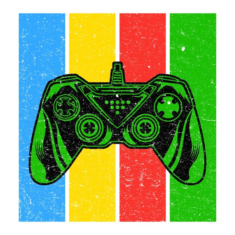 Vintage Retro Gaming Controller
