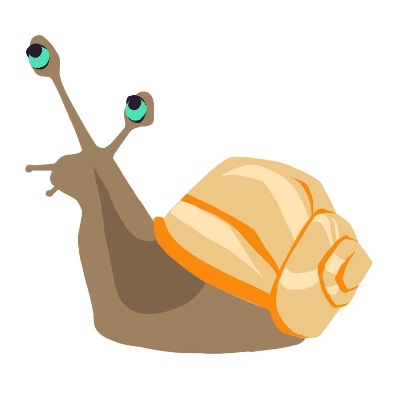 Snail orange