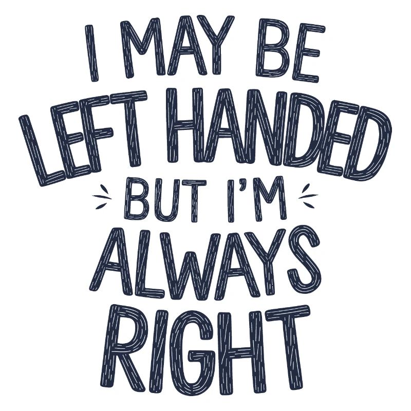 Design for proud left-handers