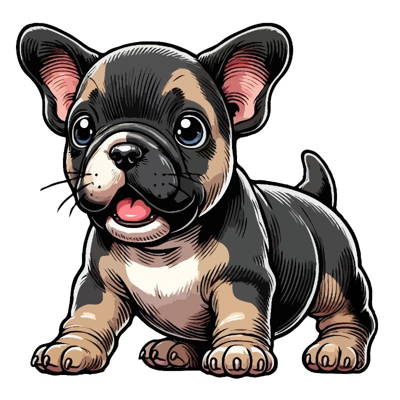 Chiot bouledogue français