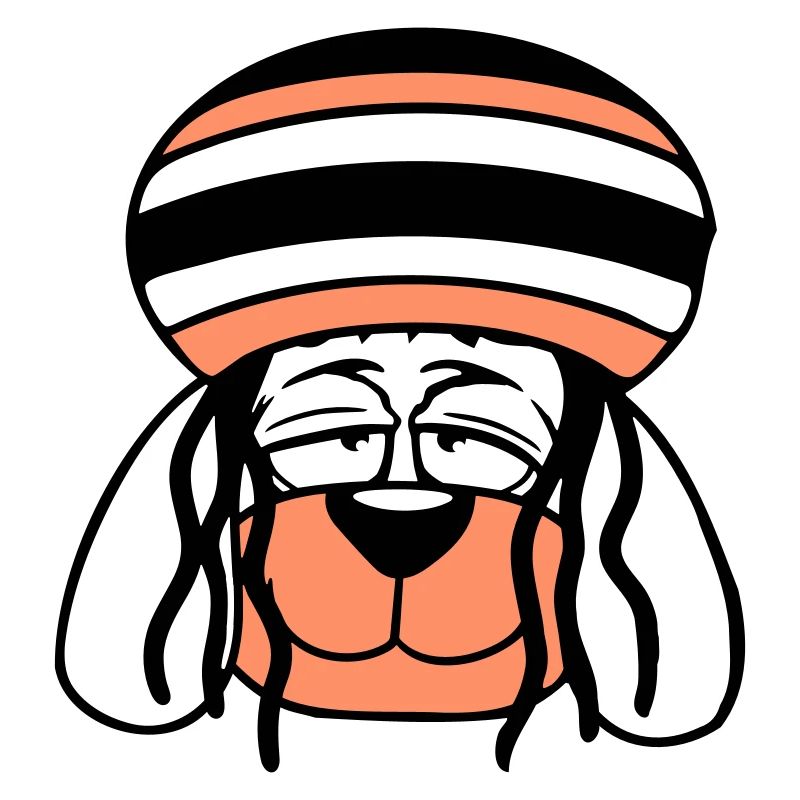 Dog Reggae Dreadlocks Hat Chill Relaxed Cool