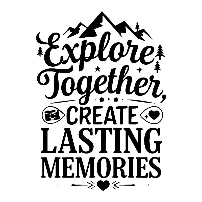 Explorez ensemble adevnture citation de voyage art texte