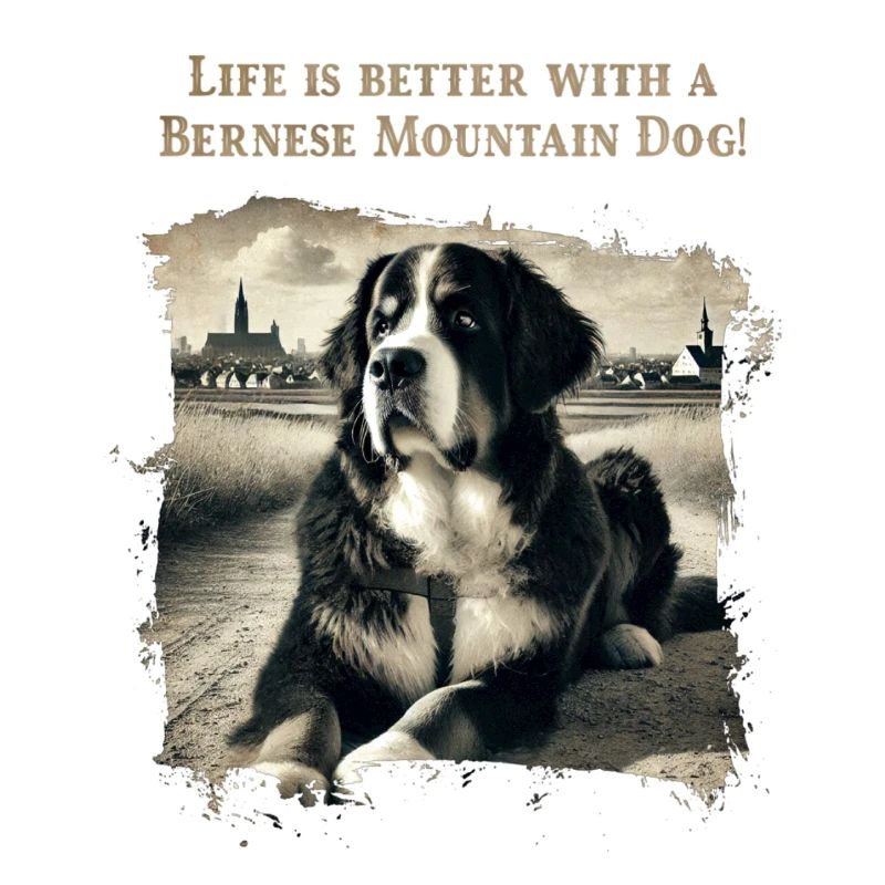 Bernese mountain dog