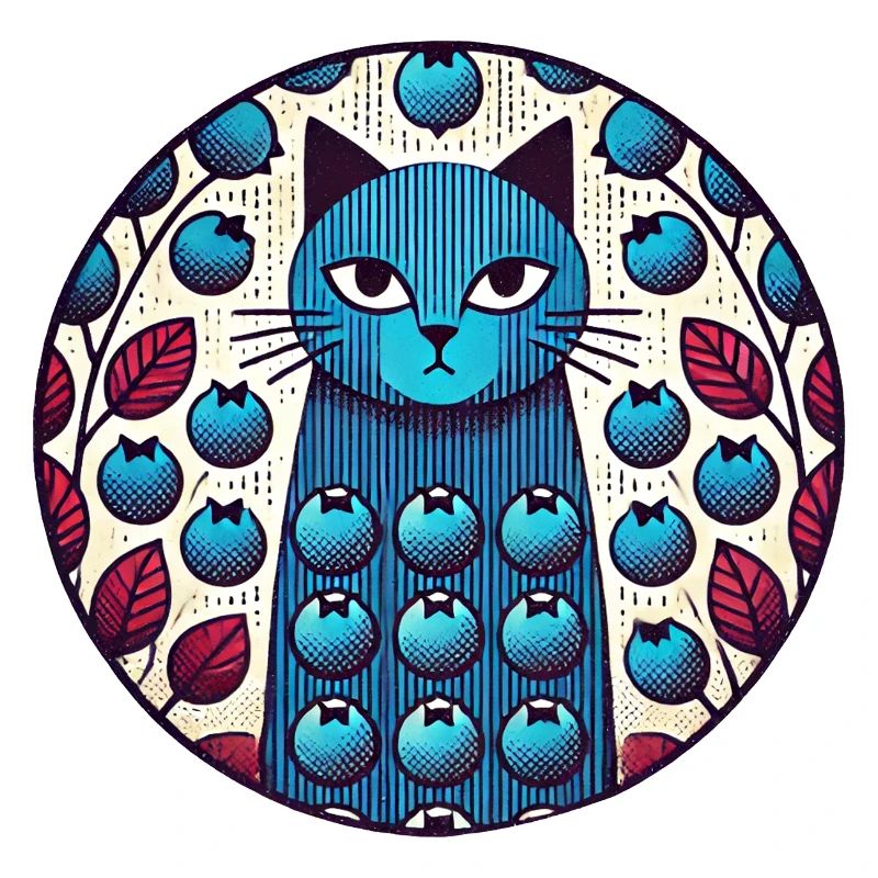 Blueberry Cat