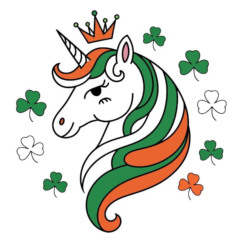 Licorne de la Saint-Patrick