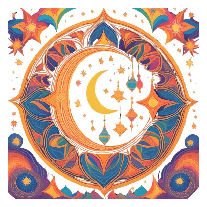 Ramadan Geschenk Eid Mubarak Islam Allah Muslim