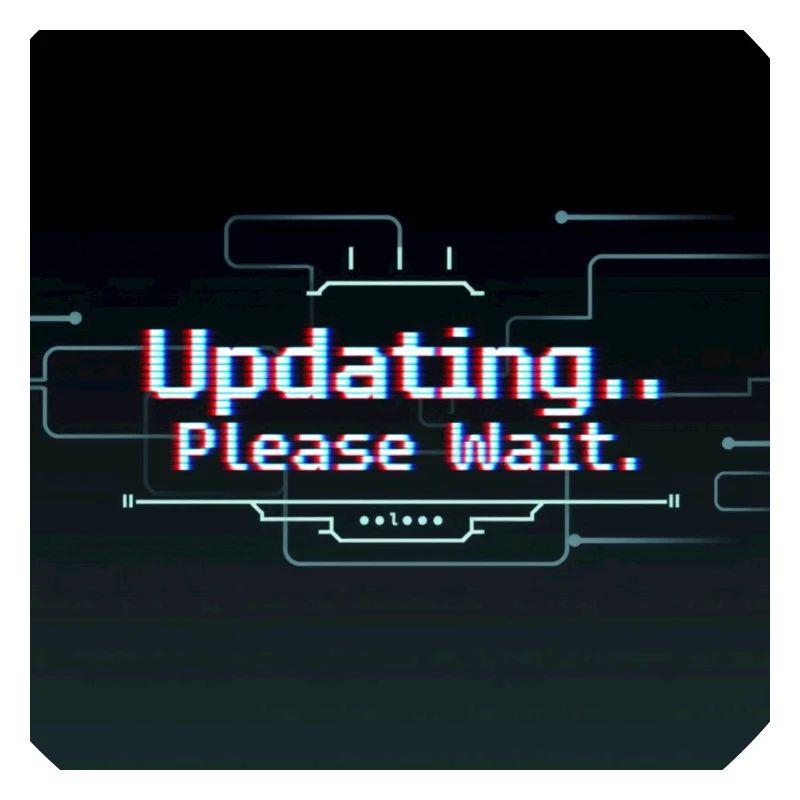 Glitch Update Loading Screen