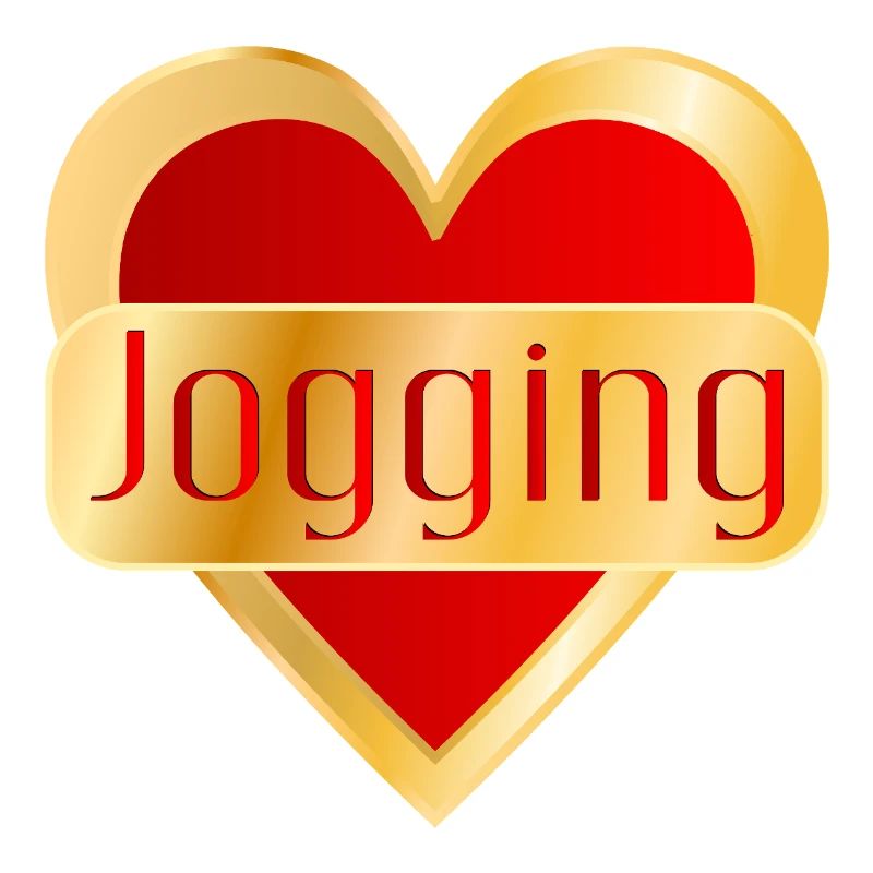 RUNNING JOGGING HEART