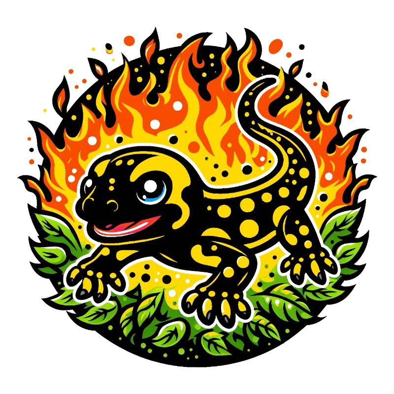 Fire salamander