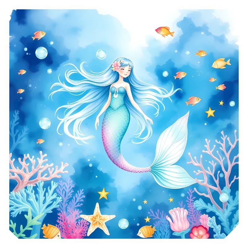 Ätherische Meerjungfrau: Eine traumhafte Reise durch