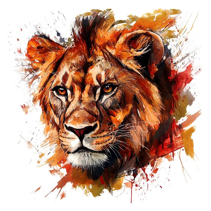 Le lion, symbole de puissance et de force