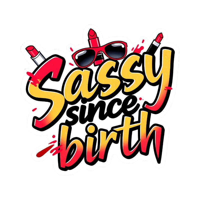 Frech Seit der Geburt Mutige Graffiti-Ästhetik Heftig