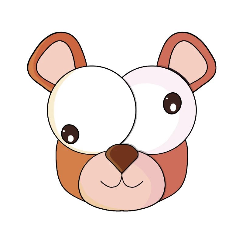 Bear with crazy eyes