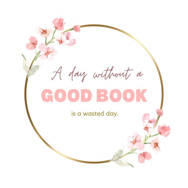 A day without a good book