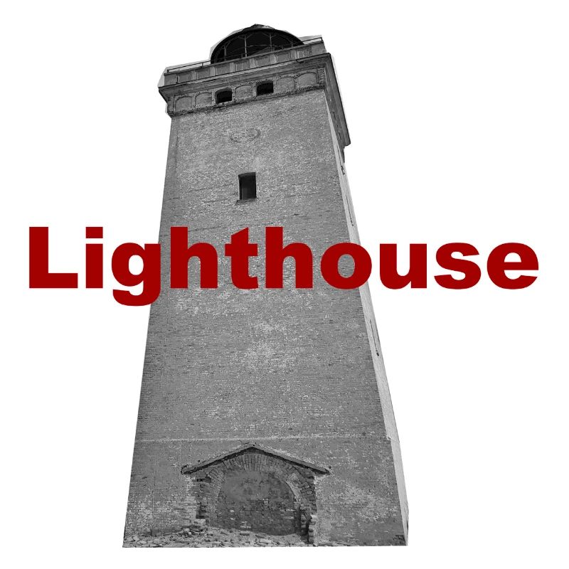dänisches lighthouse Leuchtturm