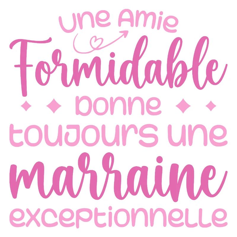 Amie formidable donne une marraine exceptionnelle