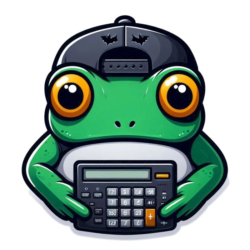Frog with Calculator