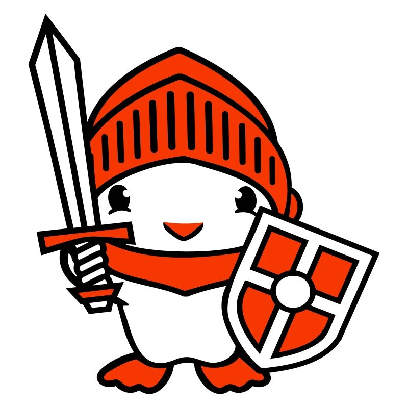 Duck Knight Armor Épée Bouclier Casque Combattant