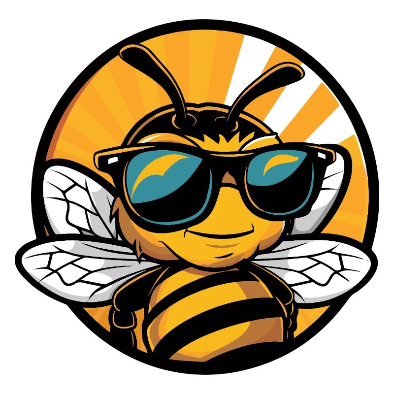 Biene Cool Sommer