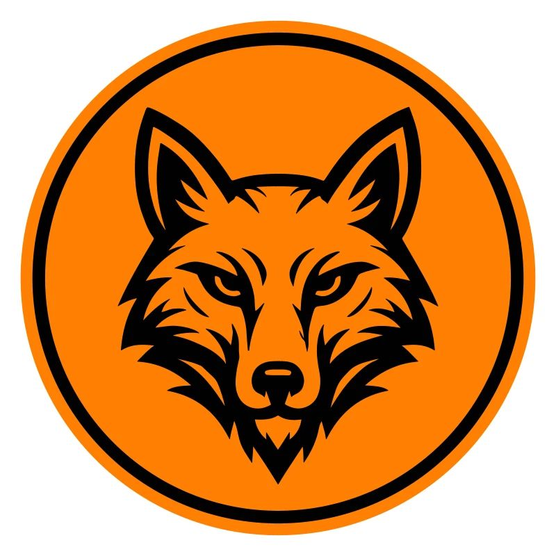 Icône de tête de renard