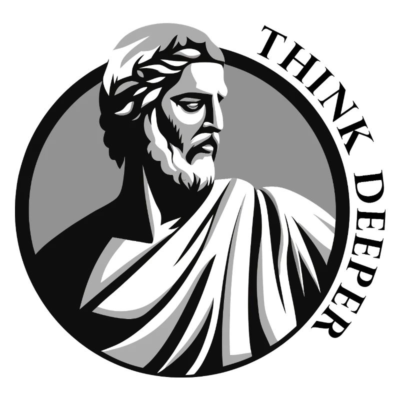 Classic Greek Philosopher | "Think Deeper" | Stoic