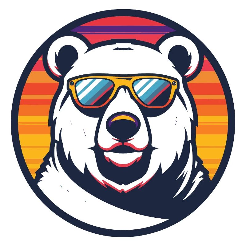 Polar Bear Cool Comic