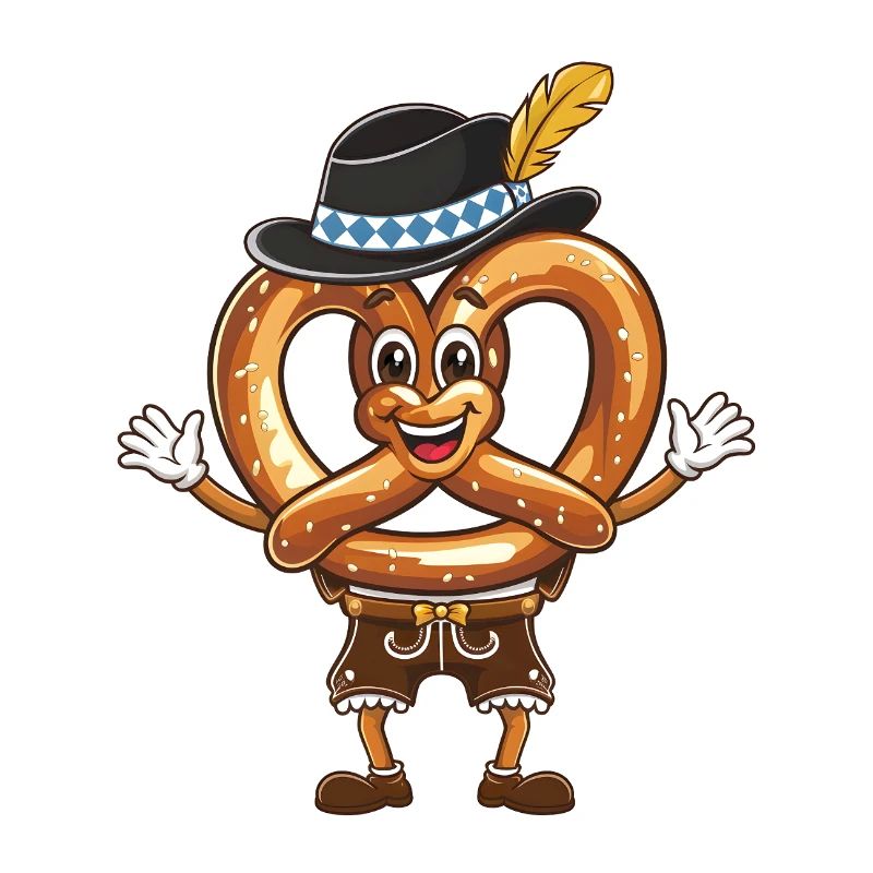 Bretzel heureux
