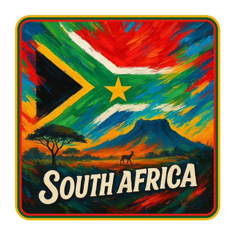 Conception du drapeau de l’Afrique du Sud