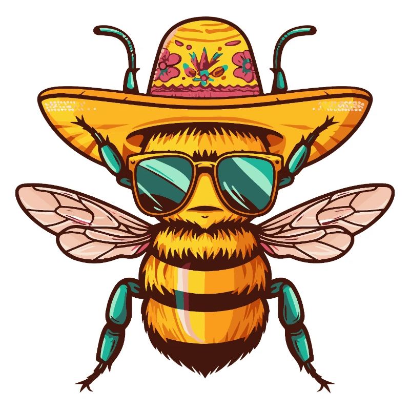Bee Funny Sombrero