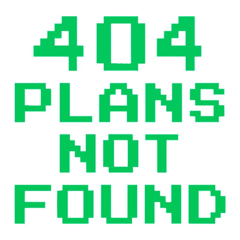404 Pläne nicht gefunden | Retro-Pixel-Arcade-Meme