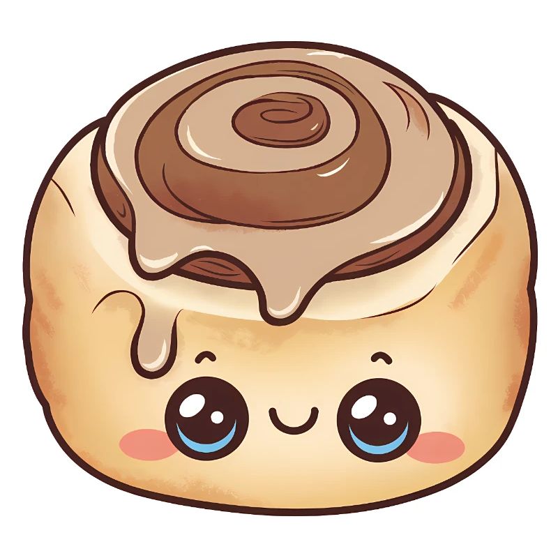 Cute Cinnamon Roll Kawaii