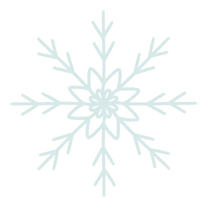 Conception élégante de motif de flocon de neige