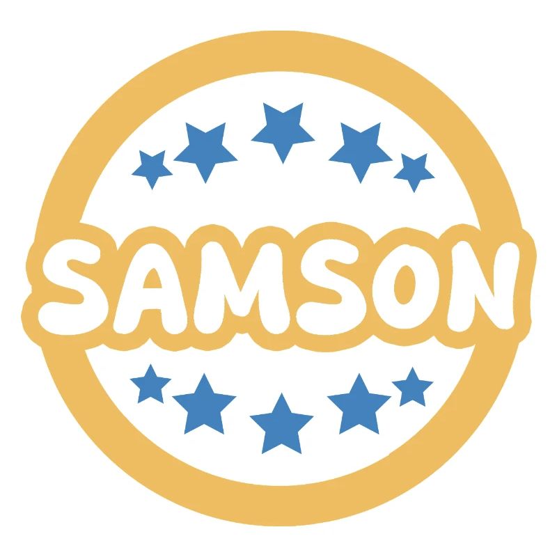 Lettrage Galactic Sampson pour Samson