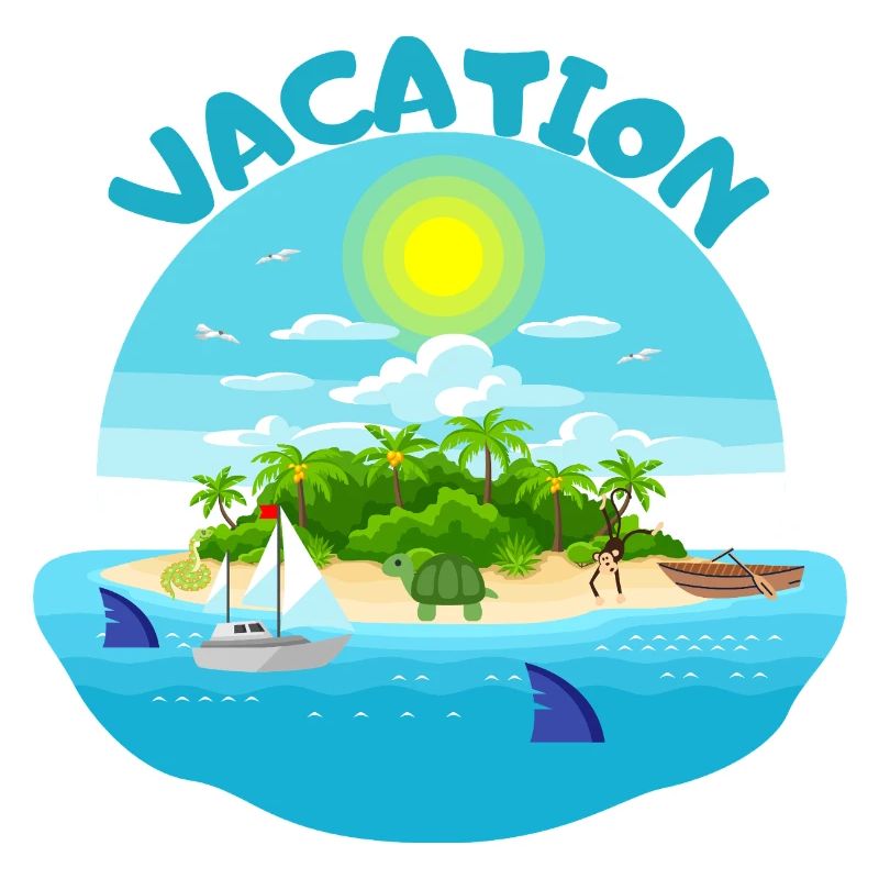 Conception de plage idyllique d’île tropicale