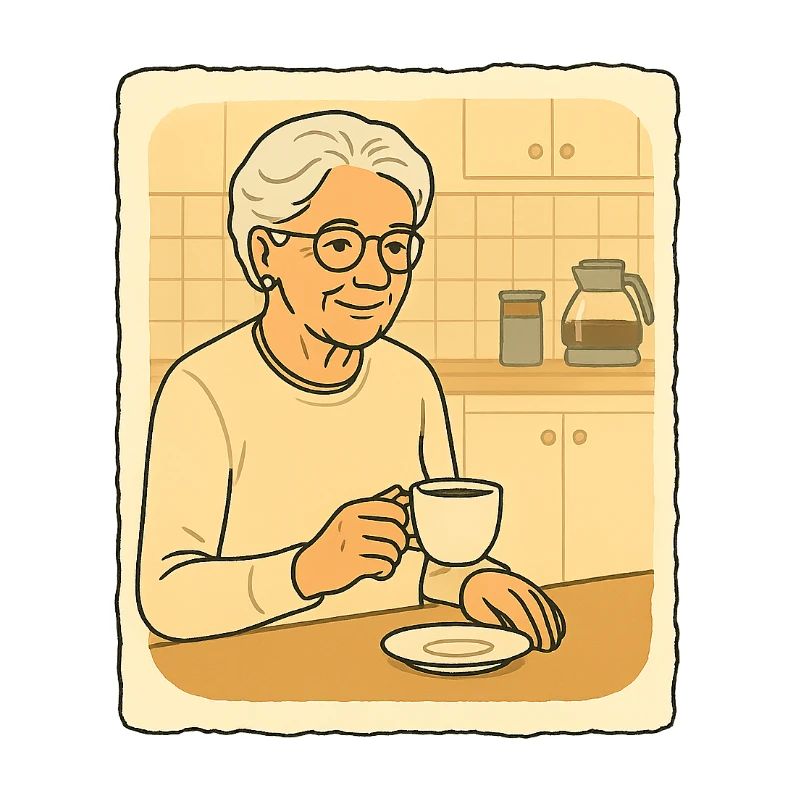 Omas Kaffee Moment