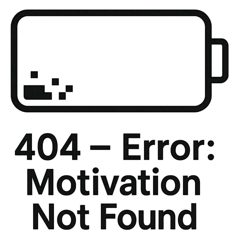 Error 404 Motivation not found