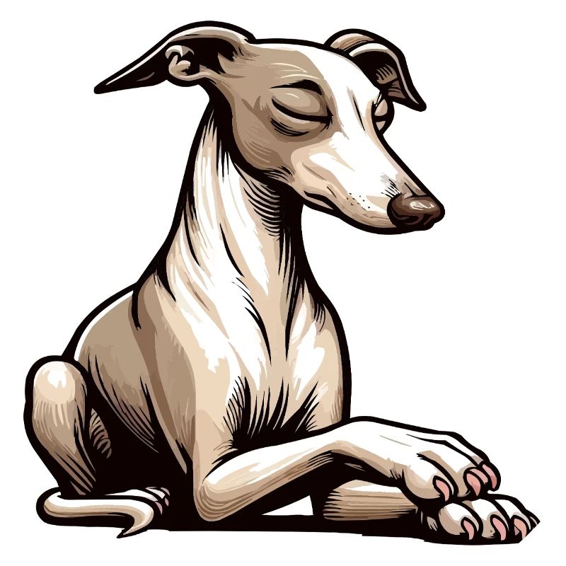 Whippet Greyhound Whippets Propriétaire de lévrier