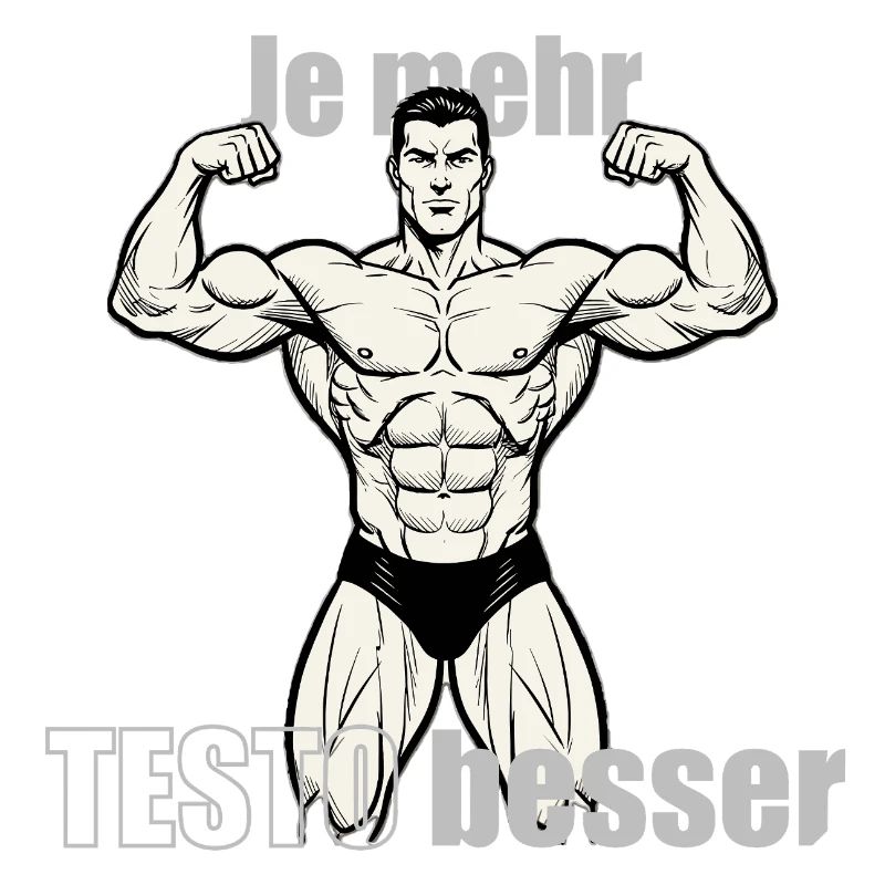 Muscle Hero Power Pose Conception d’impression